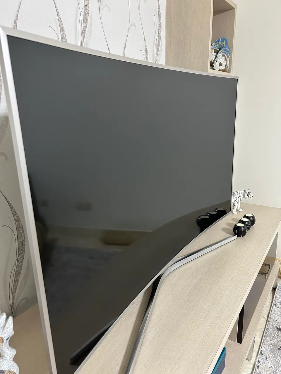 Tv Samsung 55 polegadas Tela curva ( curved) sem funcionar/queimada - Foto 2