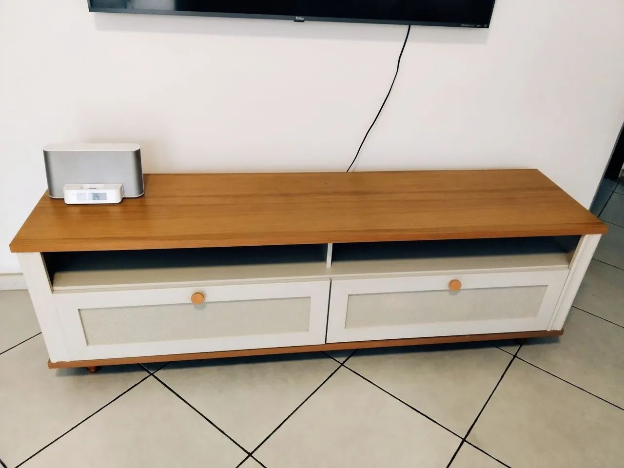 Vendo lindo rack retrô novinho - Foto 2