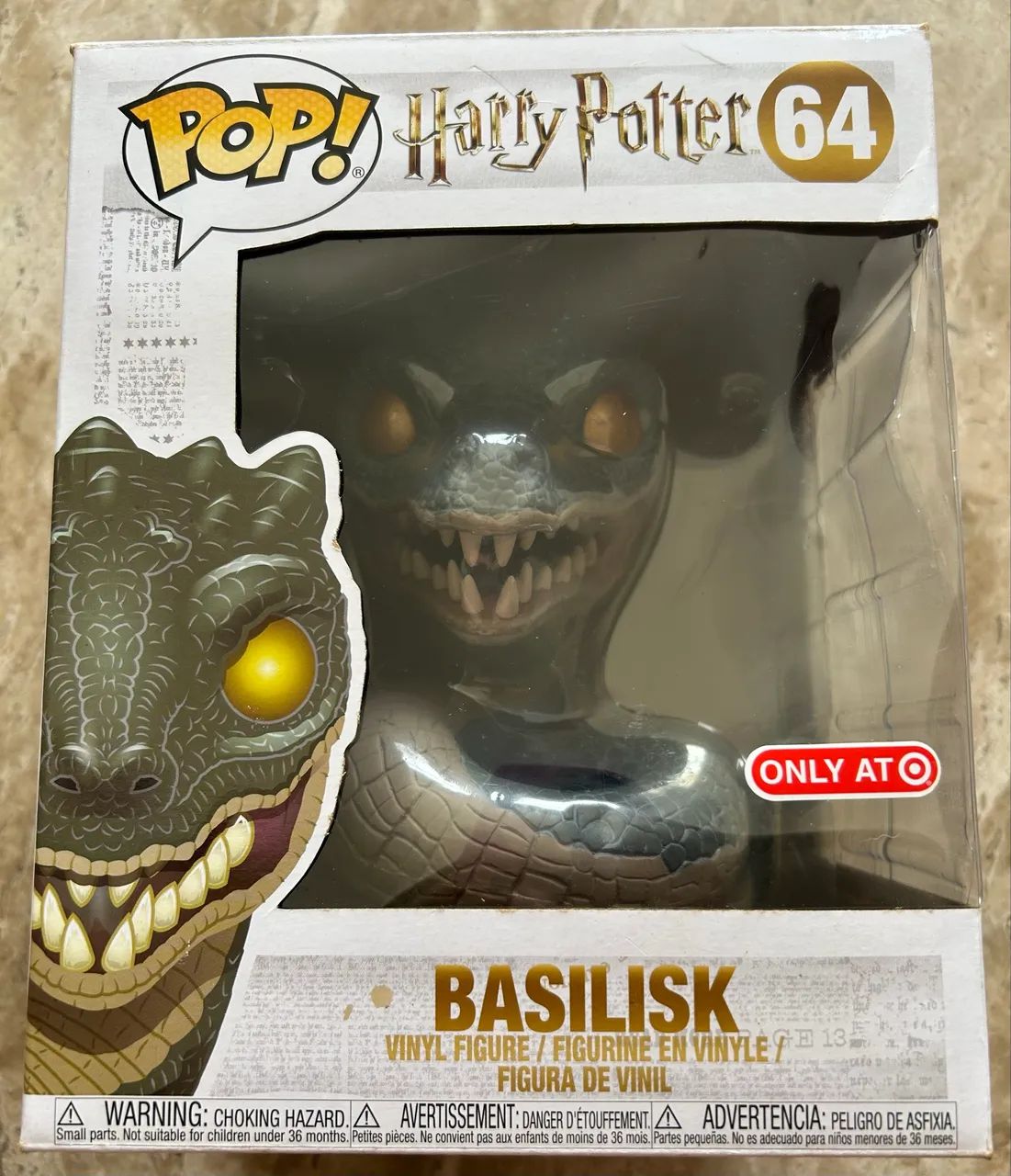 Funko Pop! Harry Potter: Basilisk Only At Exclusivo #64