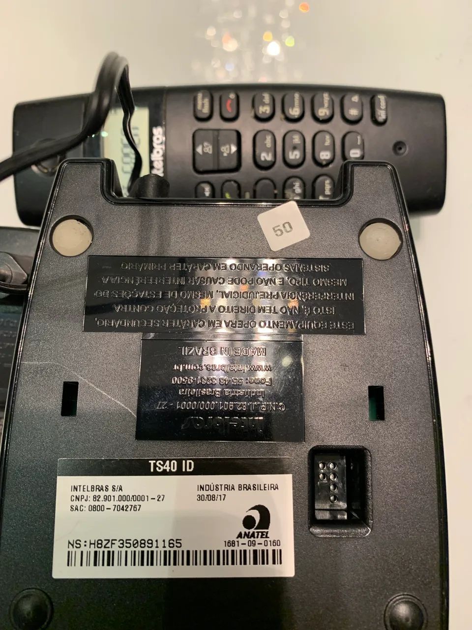 telefone sem fio Intelbras TS 40 tecnologia digital DECT 6.0 - Foto 4