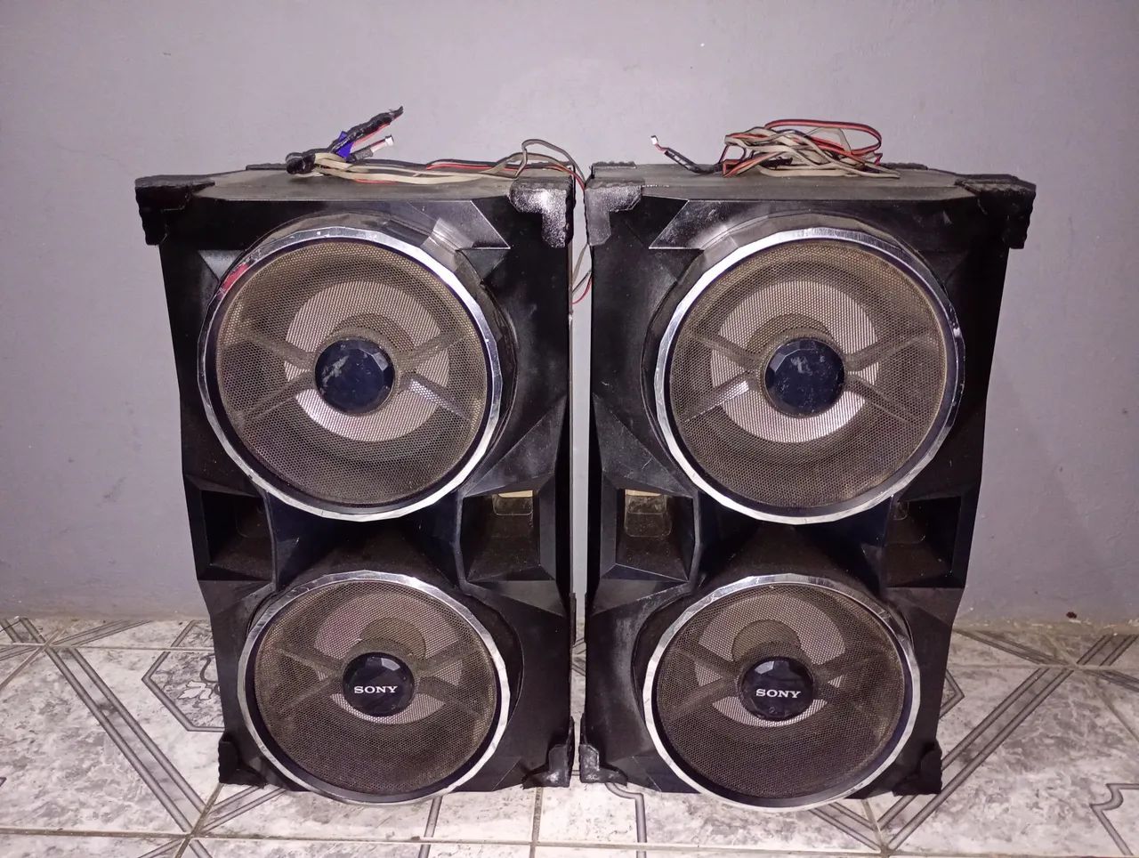 Caixas de som Sony 