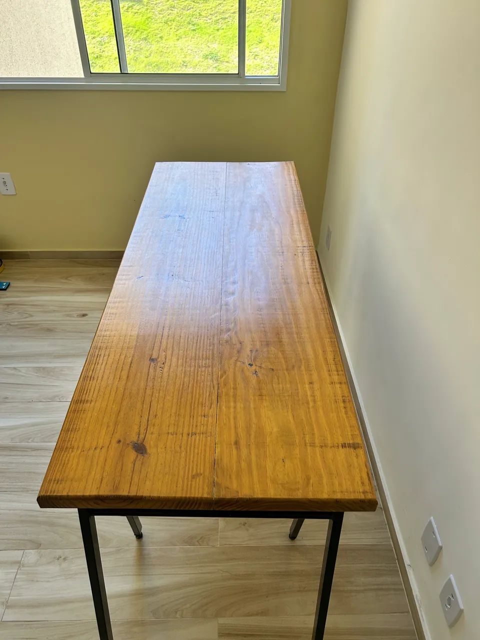 Mesa de escritório de madeira  - Foto 2