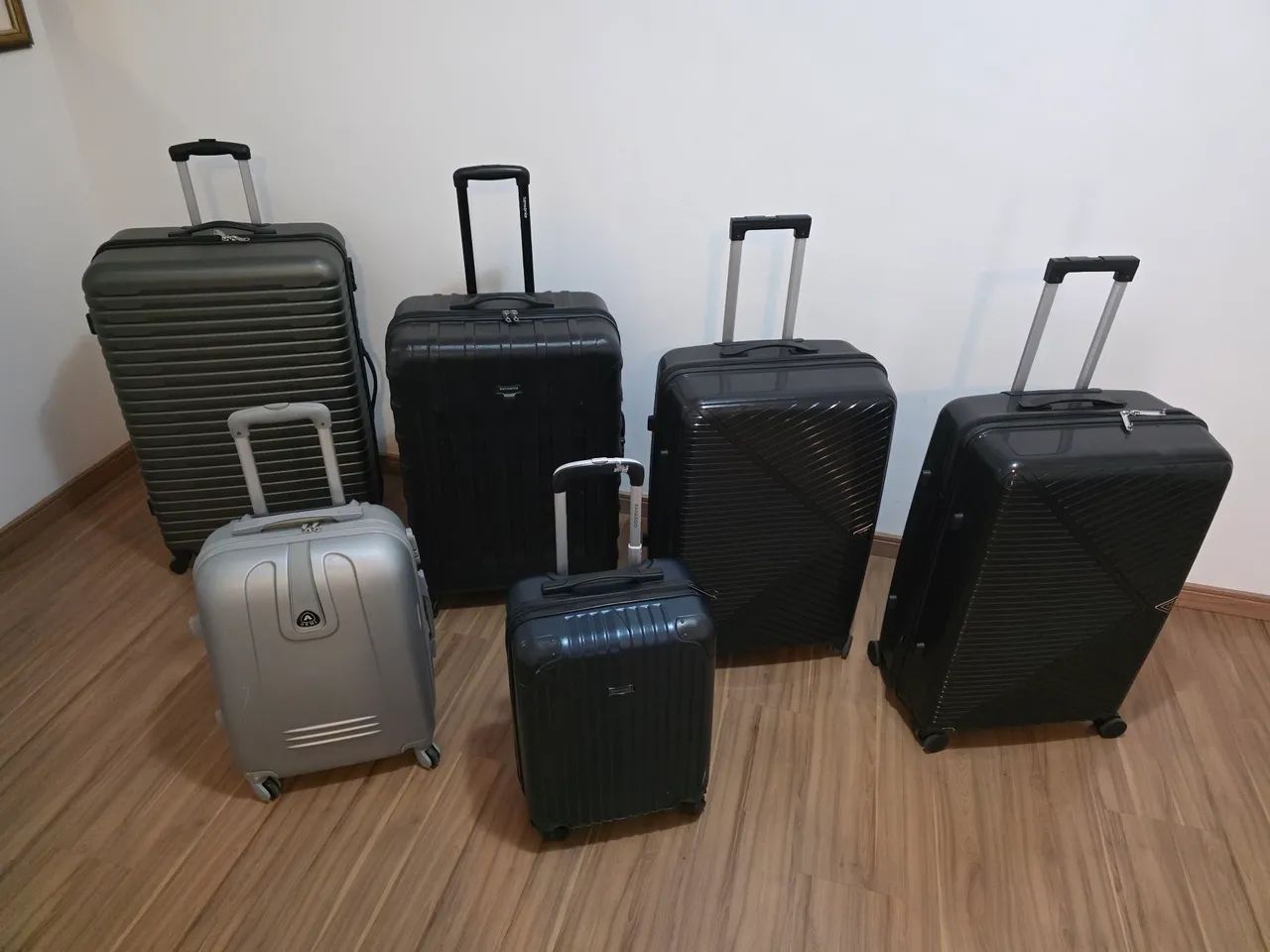 MALAS VIAGEM RÍGIDAS - KIT  - Foto 5