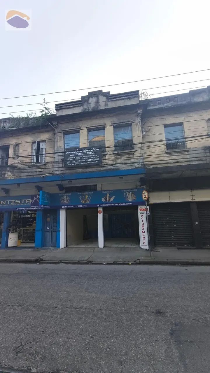 Loja/Salão em Centro - Santos