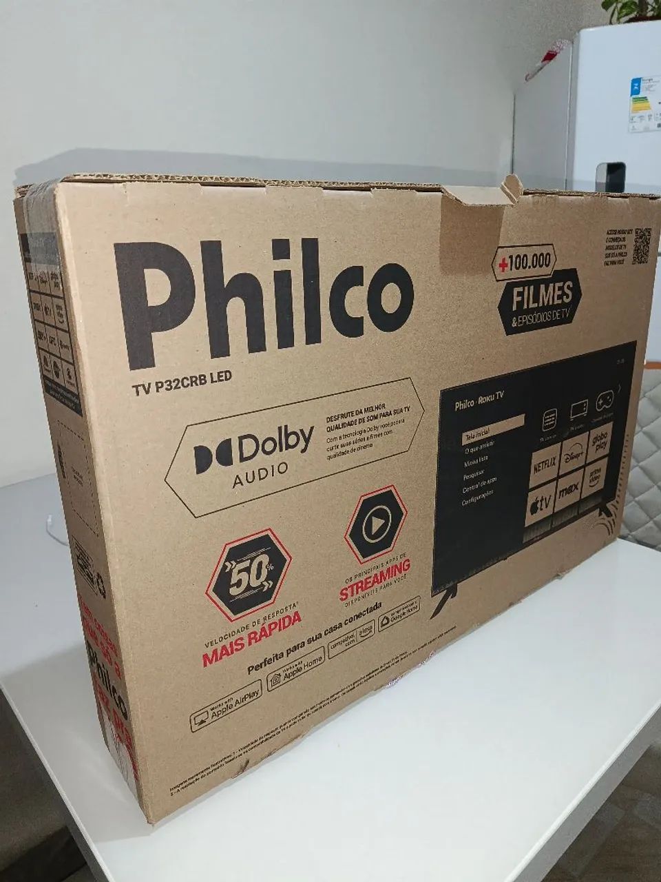 Tv Smart Philco RoKu 32 polegadas lacrada  - Foto 2
