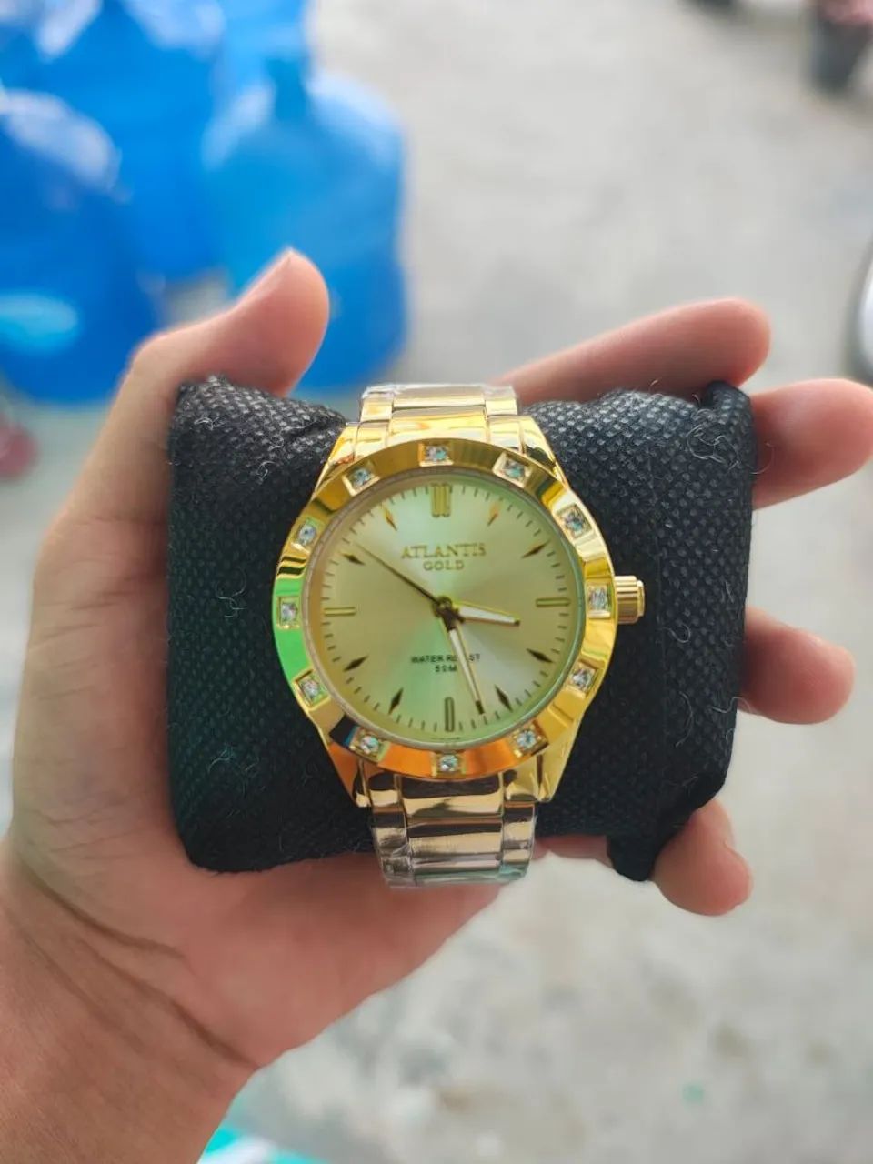 Relógio Atlantis Gold Dourado - Elegante e Chamativo! - Foto 3