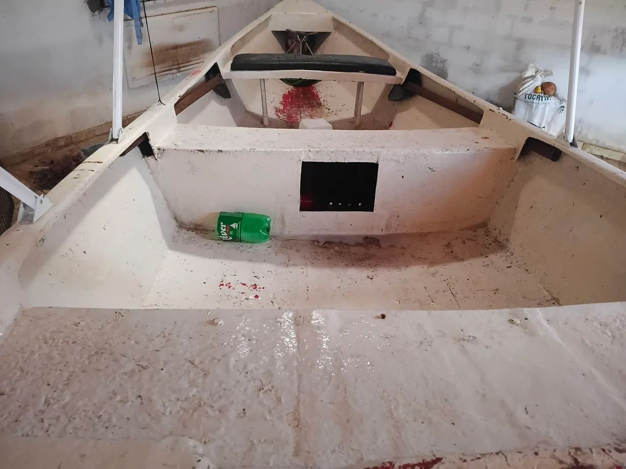 Canoa/barco de fibra - Foto 4