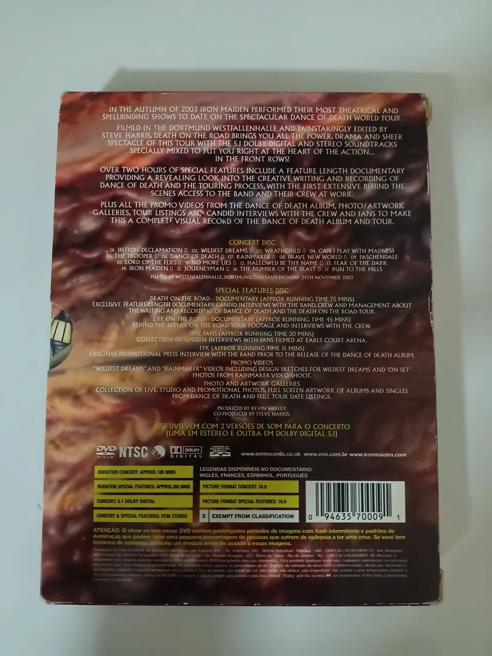 DVD Iron Maiden - Foto 3