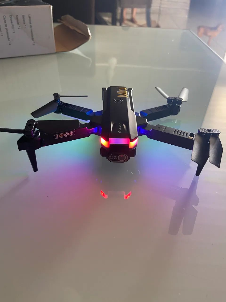 Drone XT8 Dobrável com Câmera Dupla | 2 Baterias | Completo