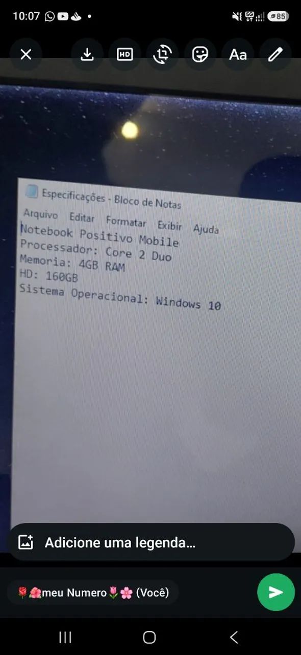 VENDO NOTEBOOK POSITIVO  - Foto 4