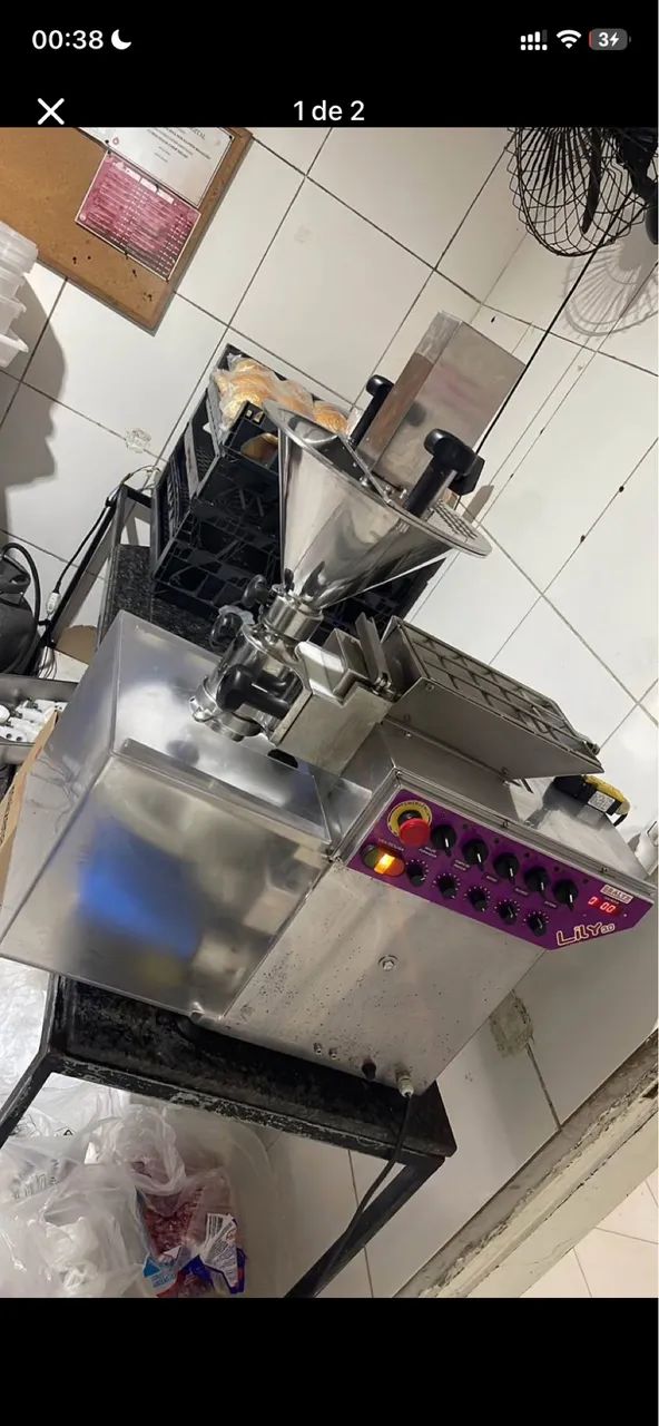 Máquina de salgados 
