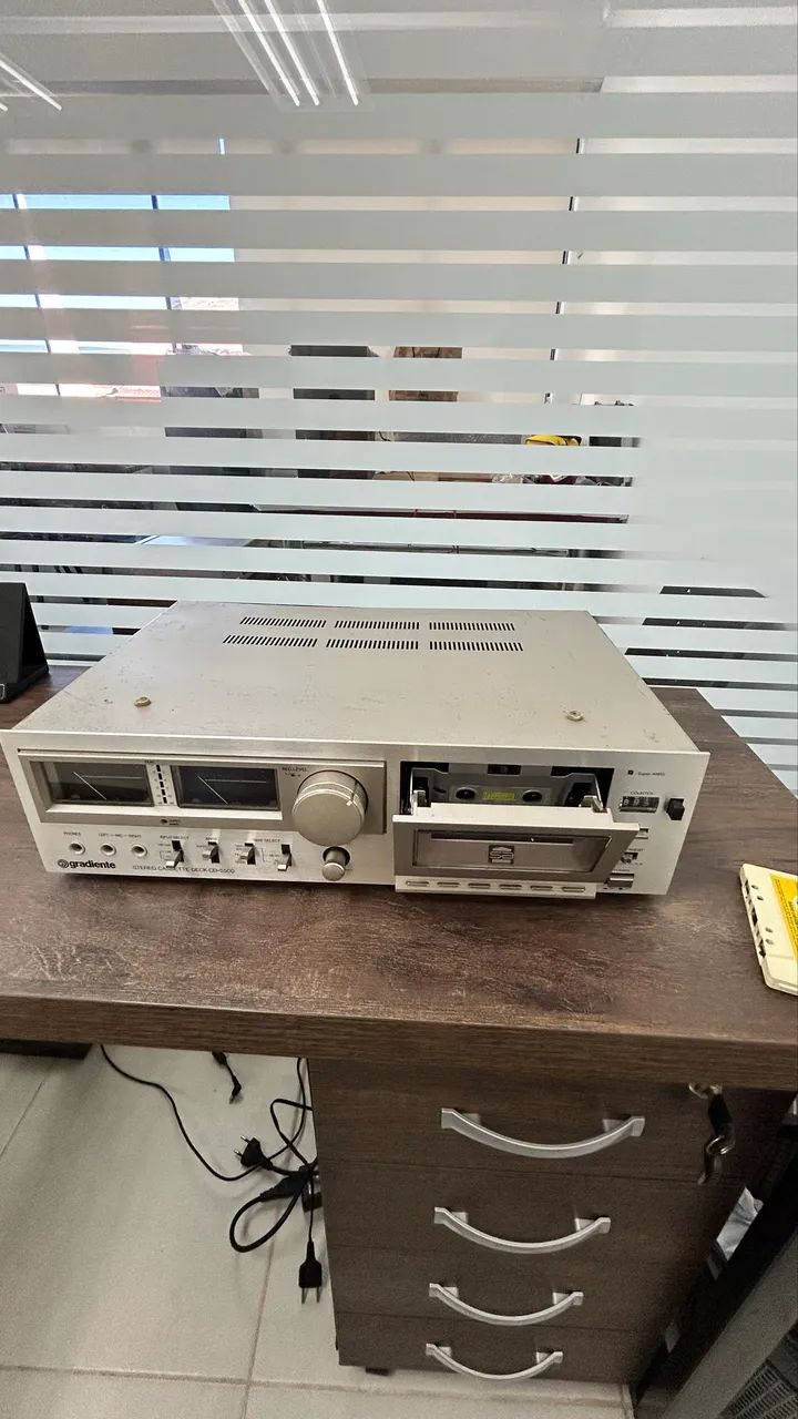 Tape Deck Gradiente CD-5500 - Revisado e Funcionando Perfeitamente