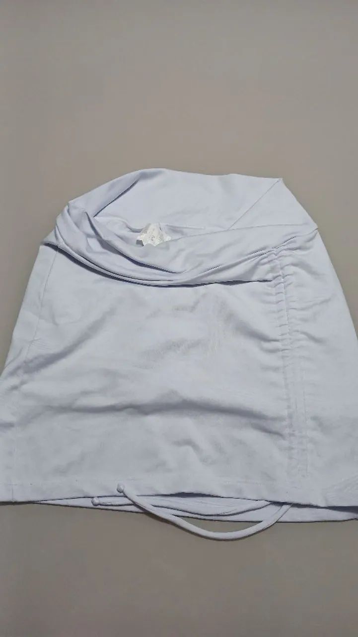2 Saias Jeans e Polimiada Seminovas - Foto 3