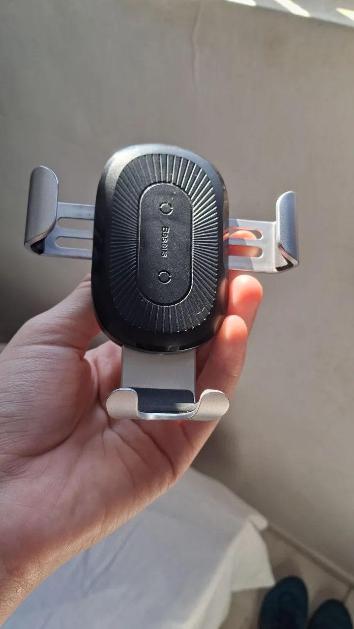 Suporte Veicular Baseus para Celular com Fixação Automática *Frete Grátis* - Foto 3