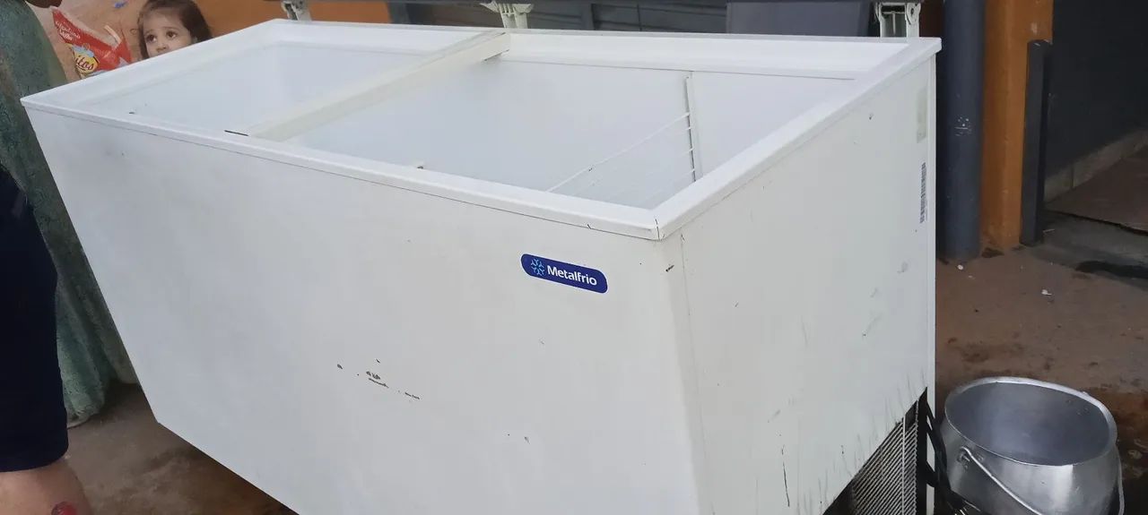 Freezer horizontal 2 portas metafrio - Foto 4