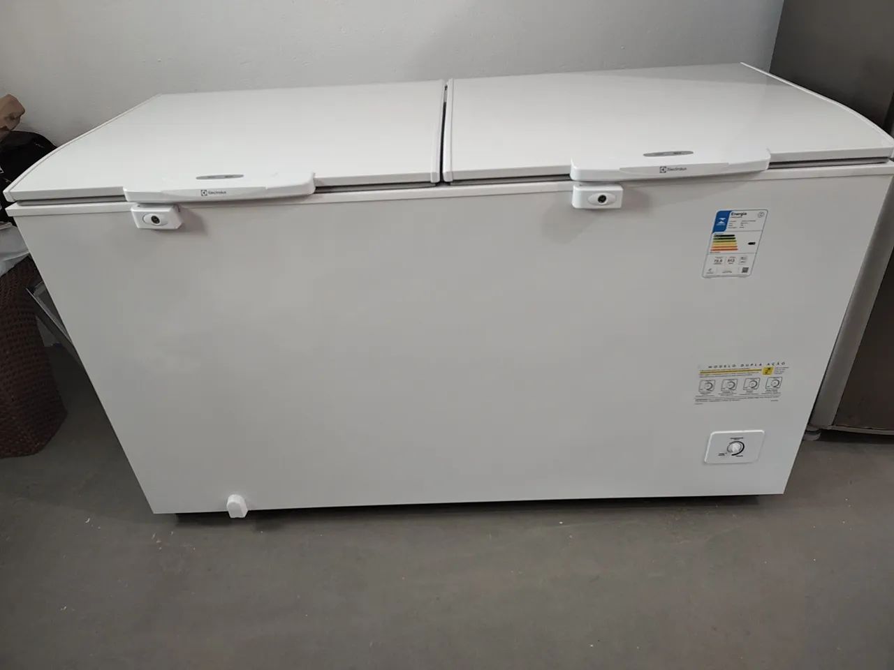 Freezer Novo 513 litros Eletrolux 