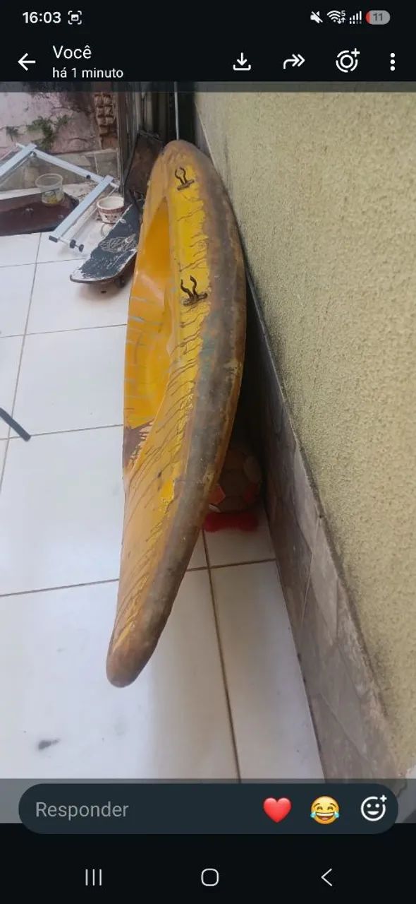 Caiaque com remo  - Foto 2