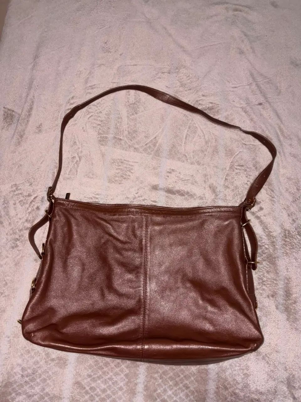 bolsa ares tag marrom everyday bag - Foto 2