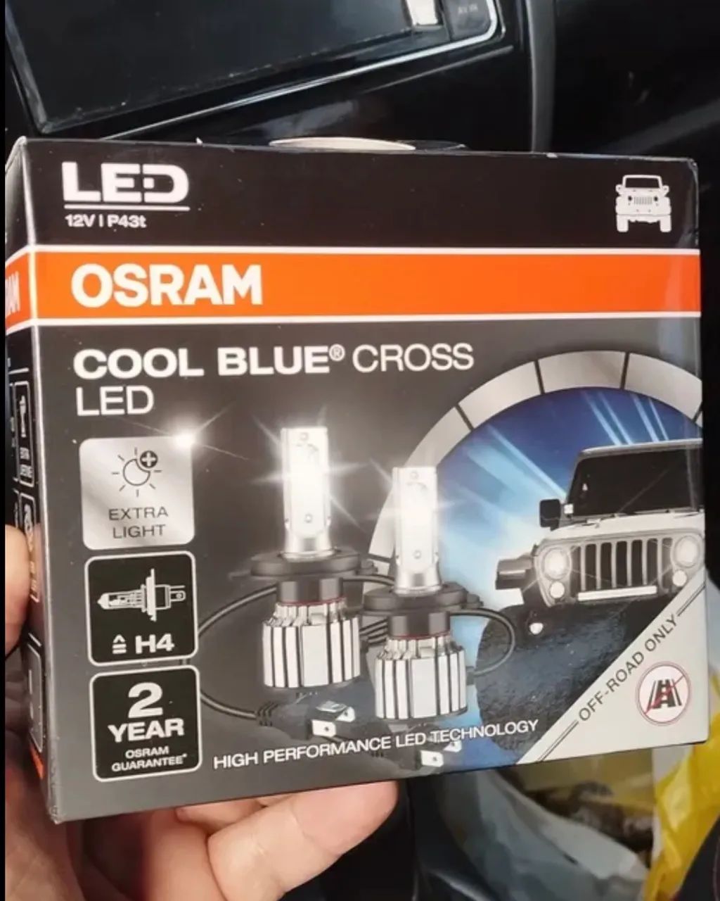 Lâmpada de projetor led para farol