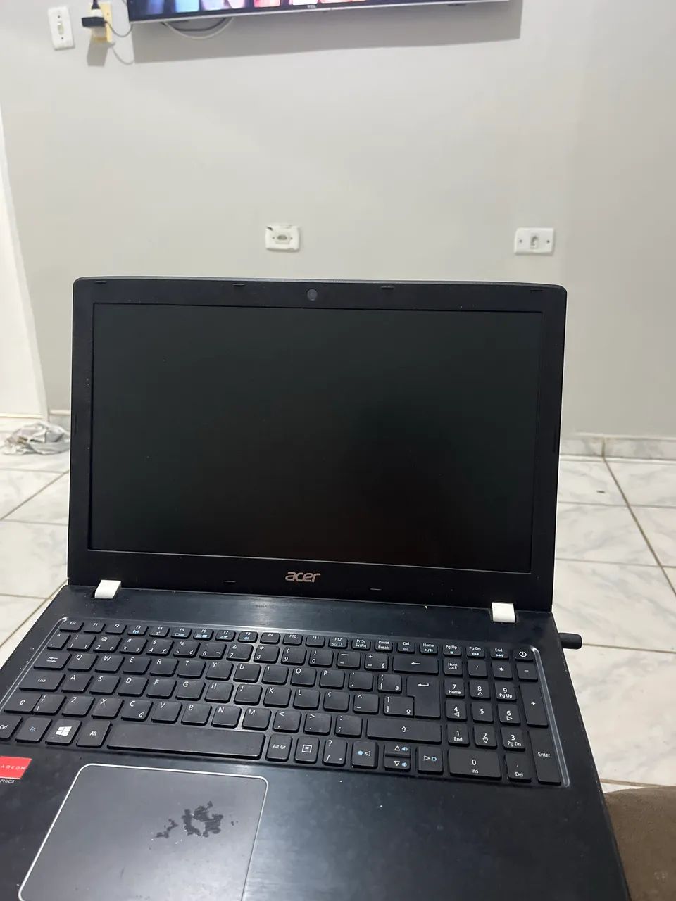 Notebook Acer com placa de vídeo 