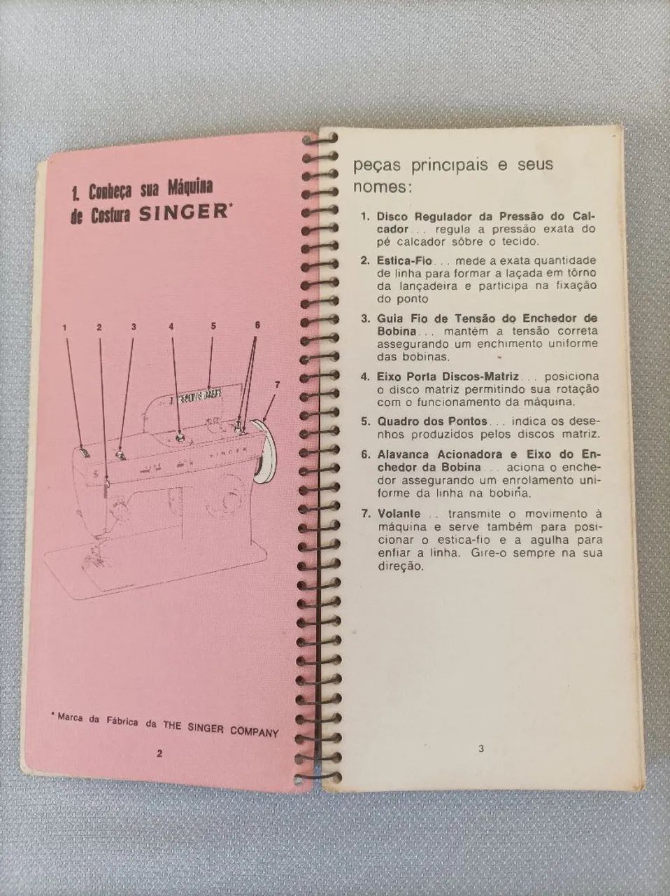 Manual da máquina de costura Singer  - Foto 2