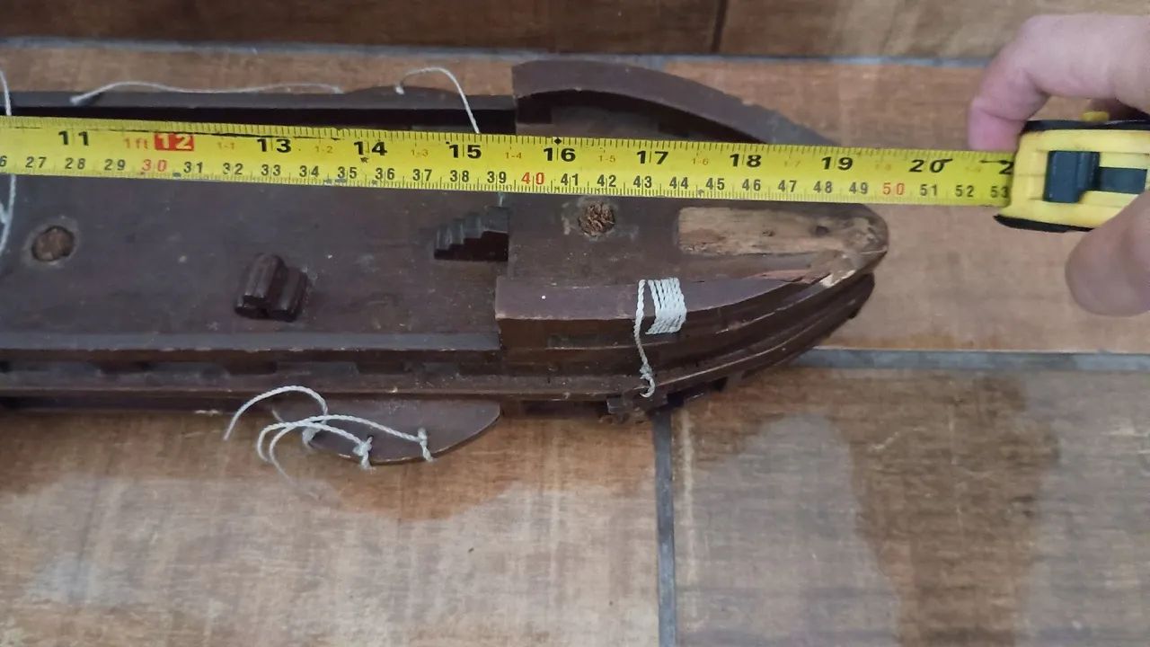 Barco caravela para Restauração 50 cm - Foto 5