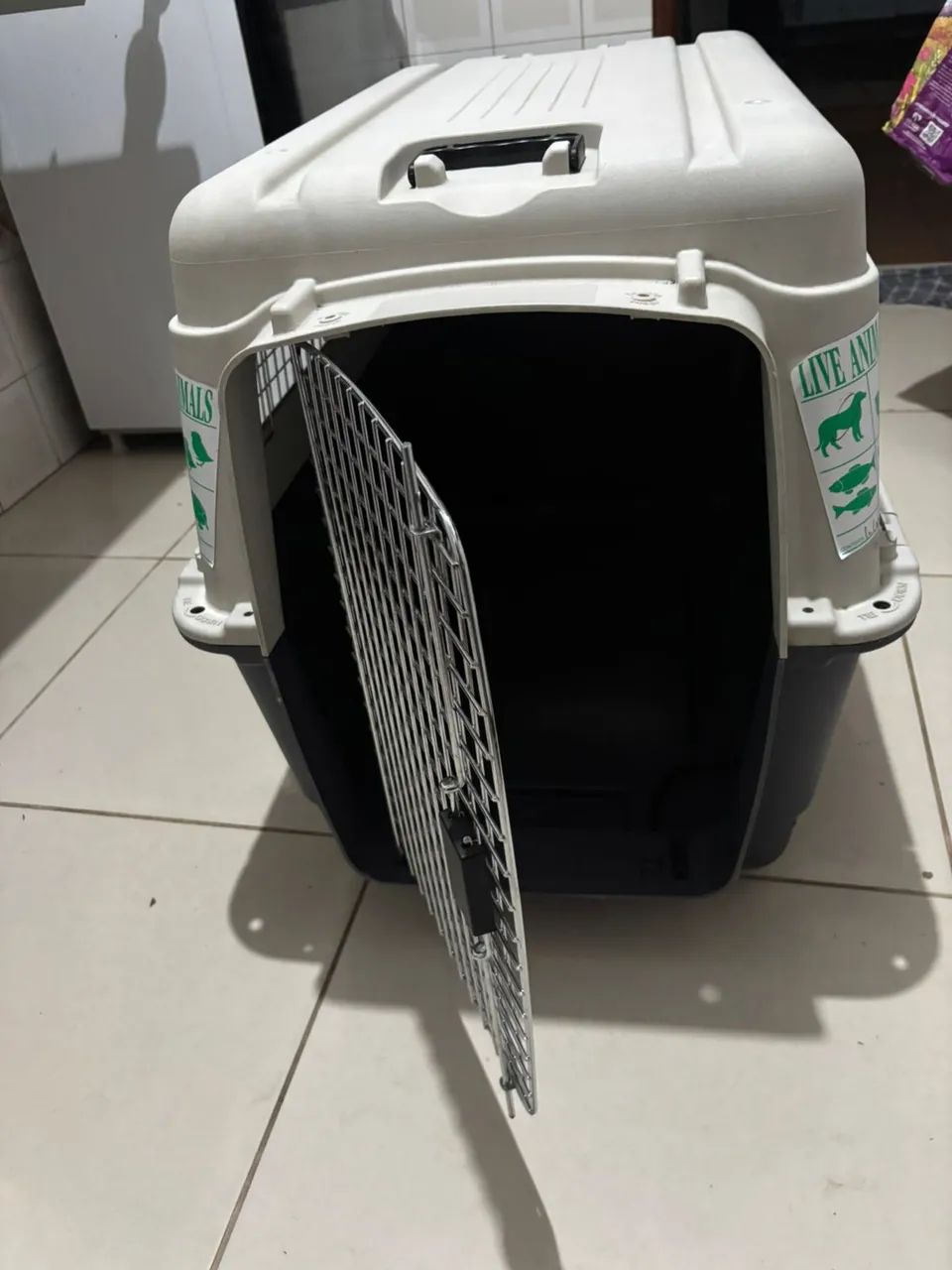 Caixa de Transporte Pet Grande / Kennel (Cachorros Médio e Grande Porte)