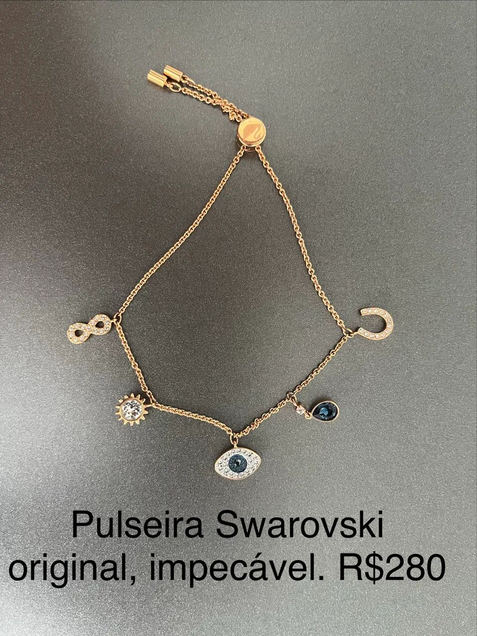 Pulseira Swarovski original 