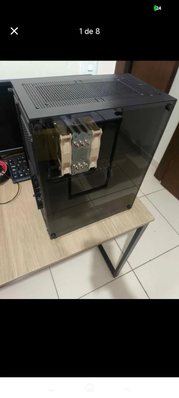 Computador gamer Xeon, ótimo para jogos leves e multitarefas.