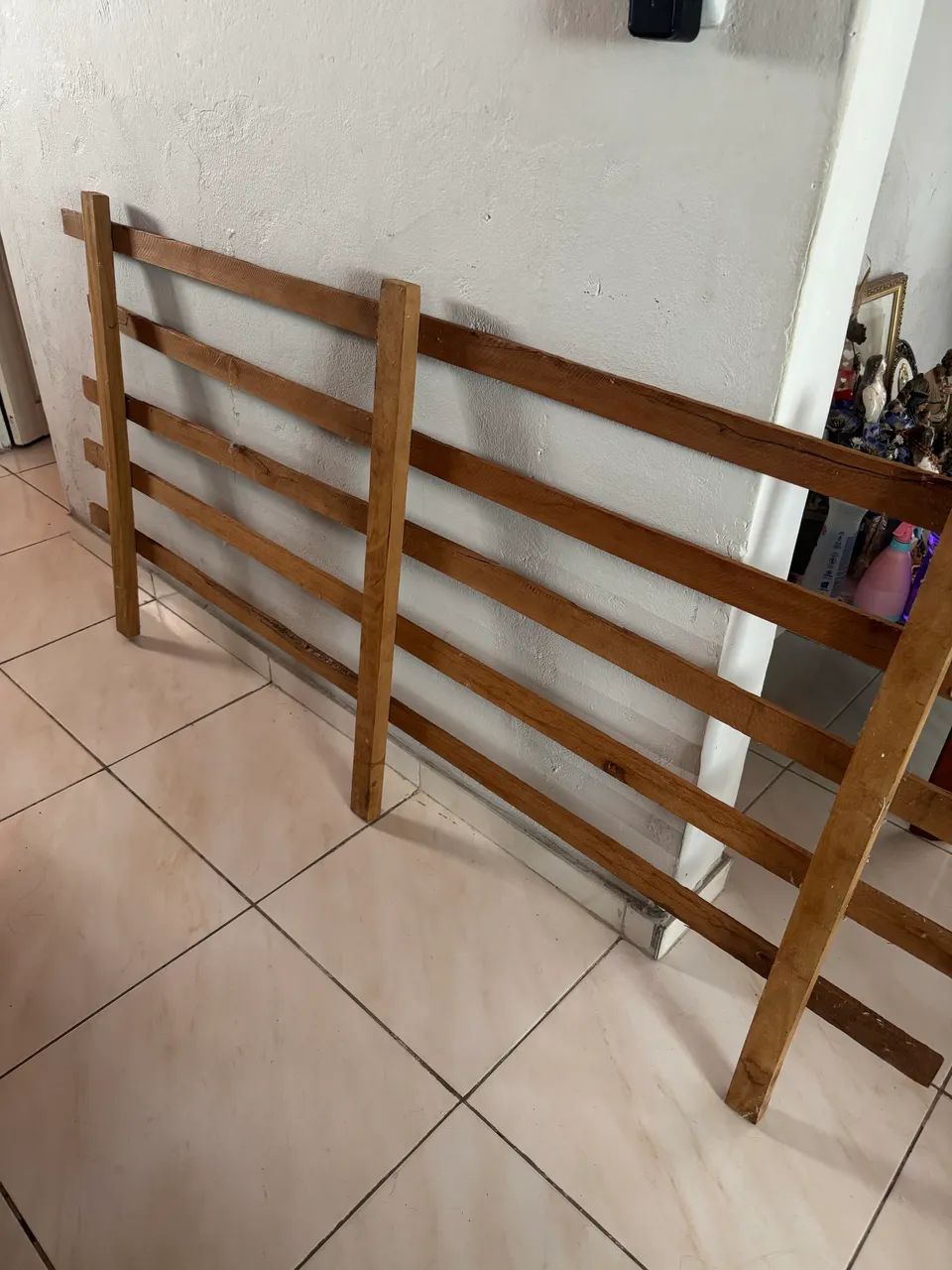 Cama de solteiro de madeira  - Foto 2