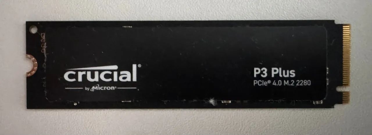 SSD Crucial P3 Plus 1TB NVMe M.2 2280 PCIe Gen4 x4 PS5