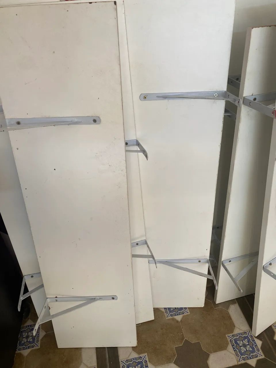 ?3? Prateleiras em MDF branco  - Foto 3