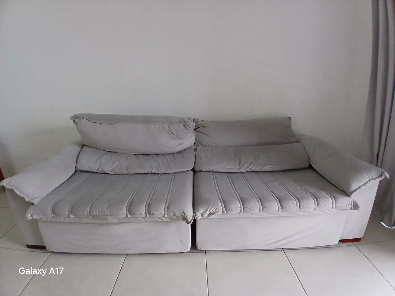 Sofá Retrátil e Reclinável 2,73m - Alto Padrão | Big Casa Decor