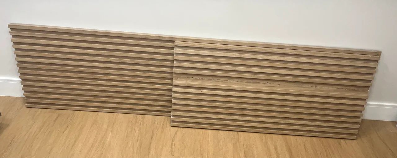 2 Placas MDP com ripado