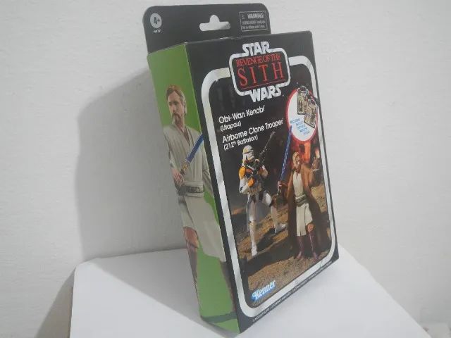 Pack Star Wars Vintage Obi-wan Kenobi Airborne Clone Trooper - Foto 3