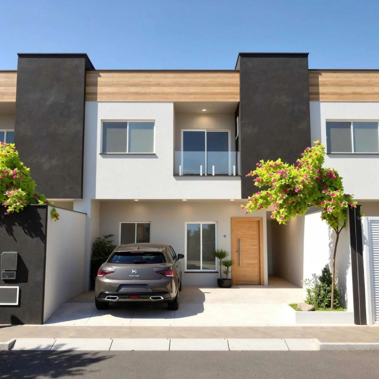 CASA DUPLEX EM RUA PÚBLICA NA ARUANA - EM CONSTRUÇÃO [3076] - Foto 3