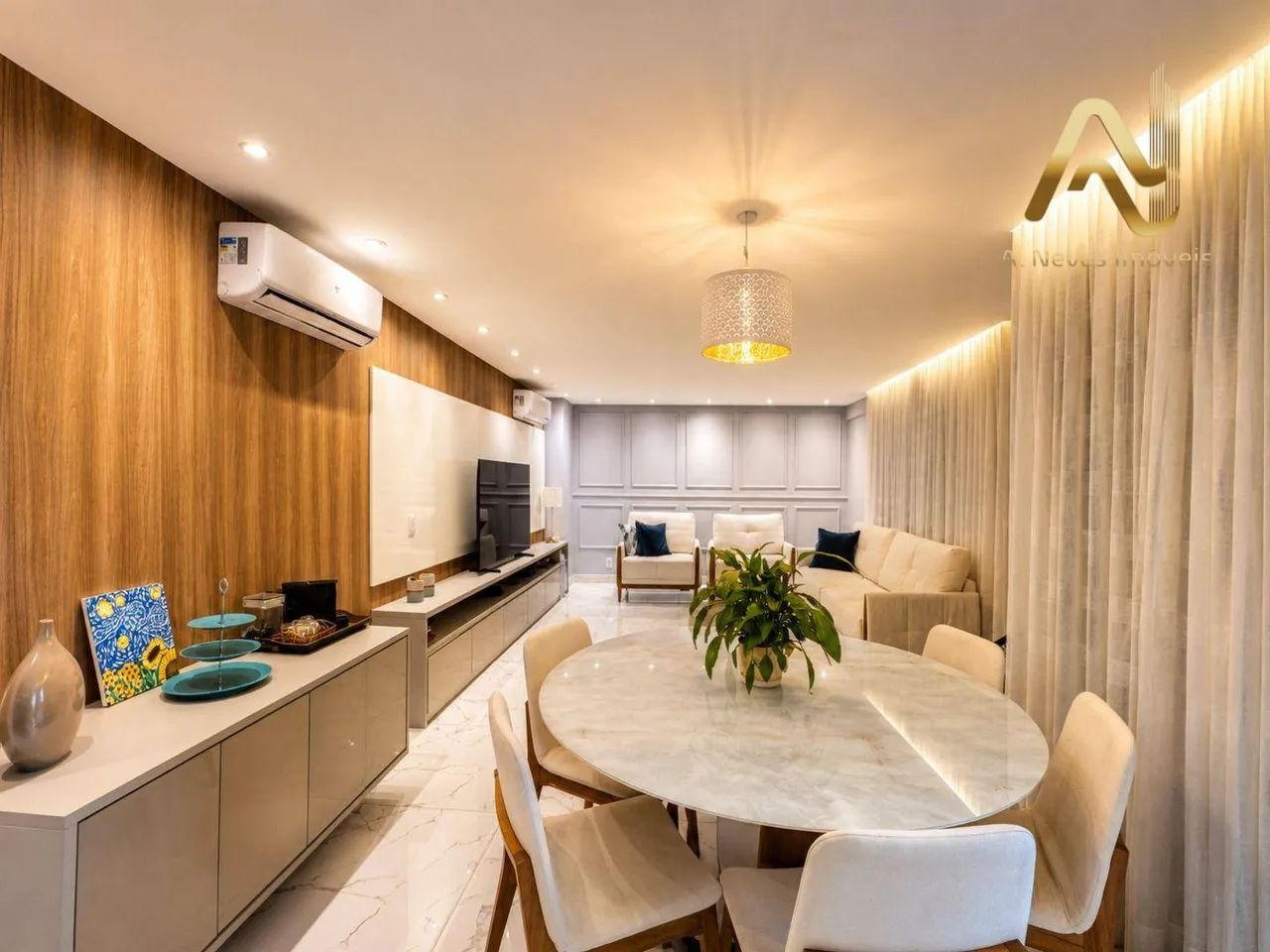 COBERTURA DUPLEX MOBILIADA COM 3 SUÍTES - Boulevard Mundi Resort, Morada do Sol - Foto 3