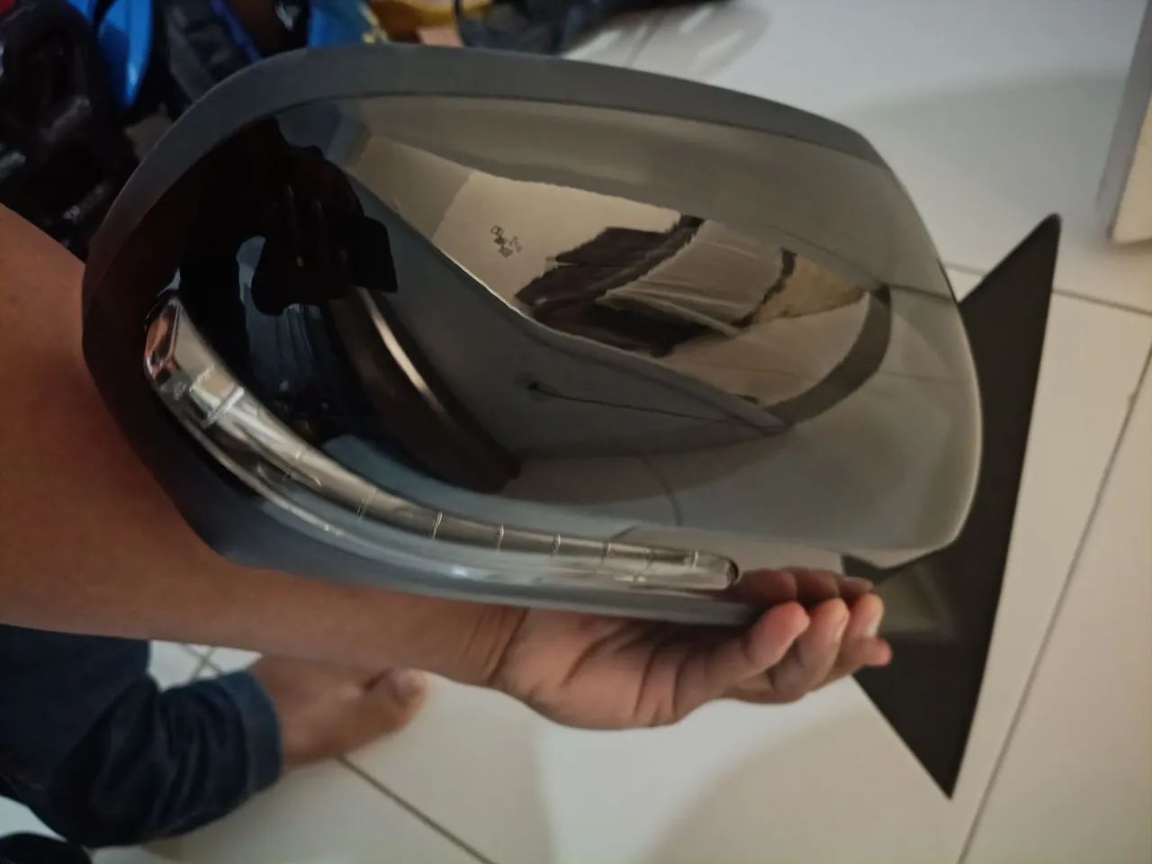 Retrovisor lado direito Tiggo 5x pro com câmera  - Foto 3