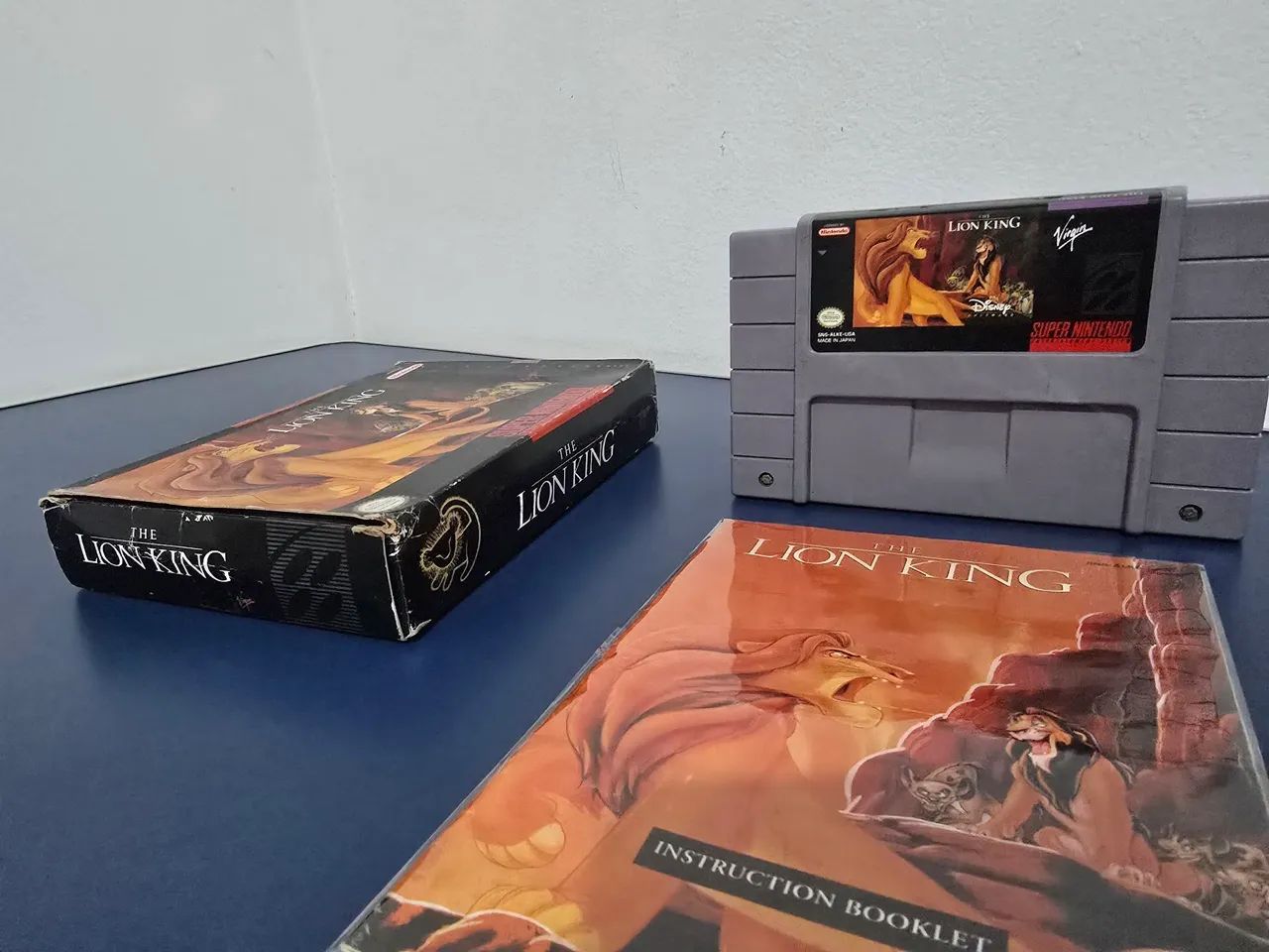 The king Lion o Rei leão Snes super nintendo - Jogos de Vídeo Game