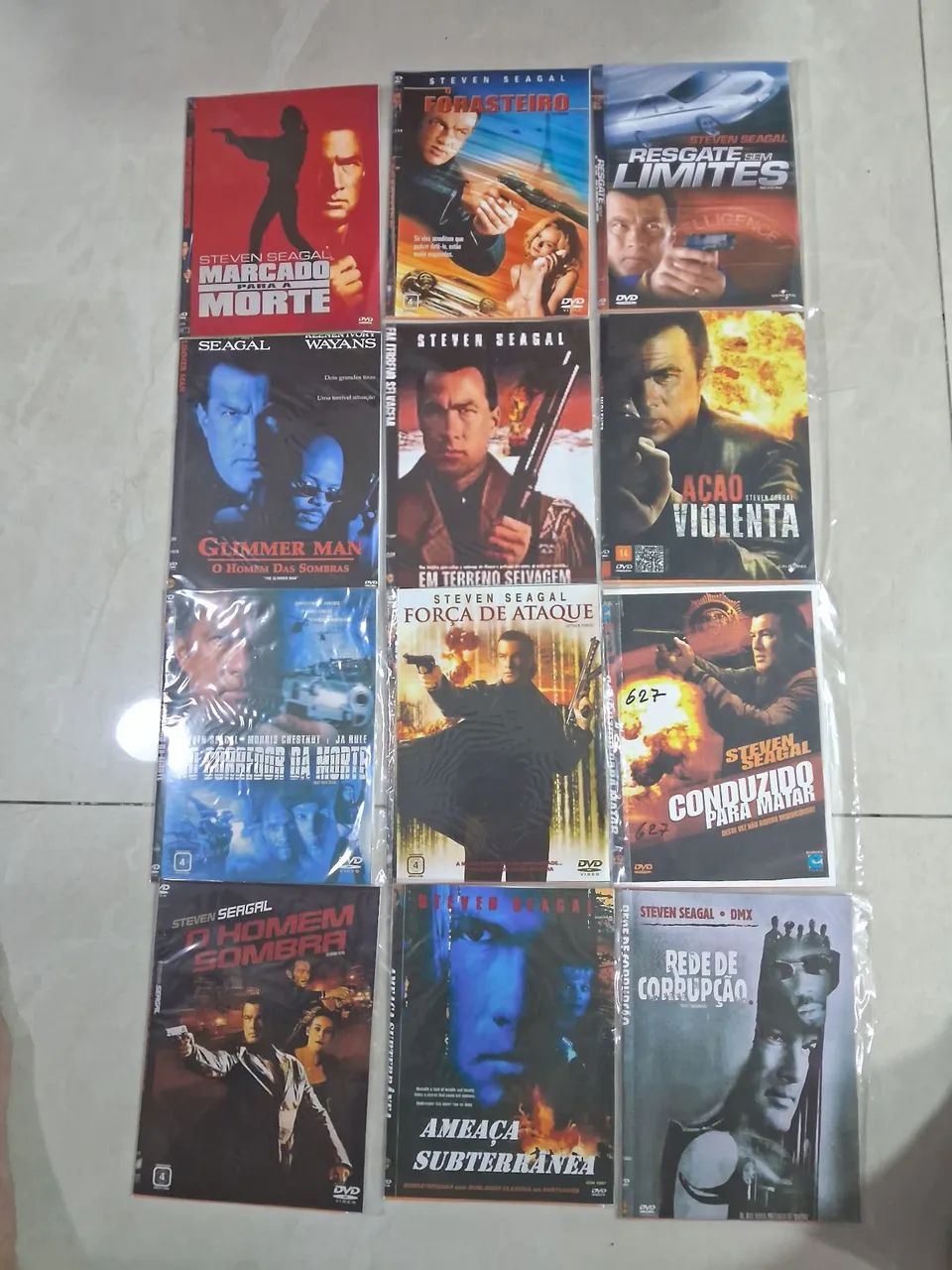12 filmes em dvd 