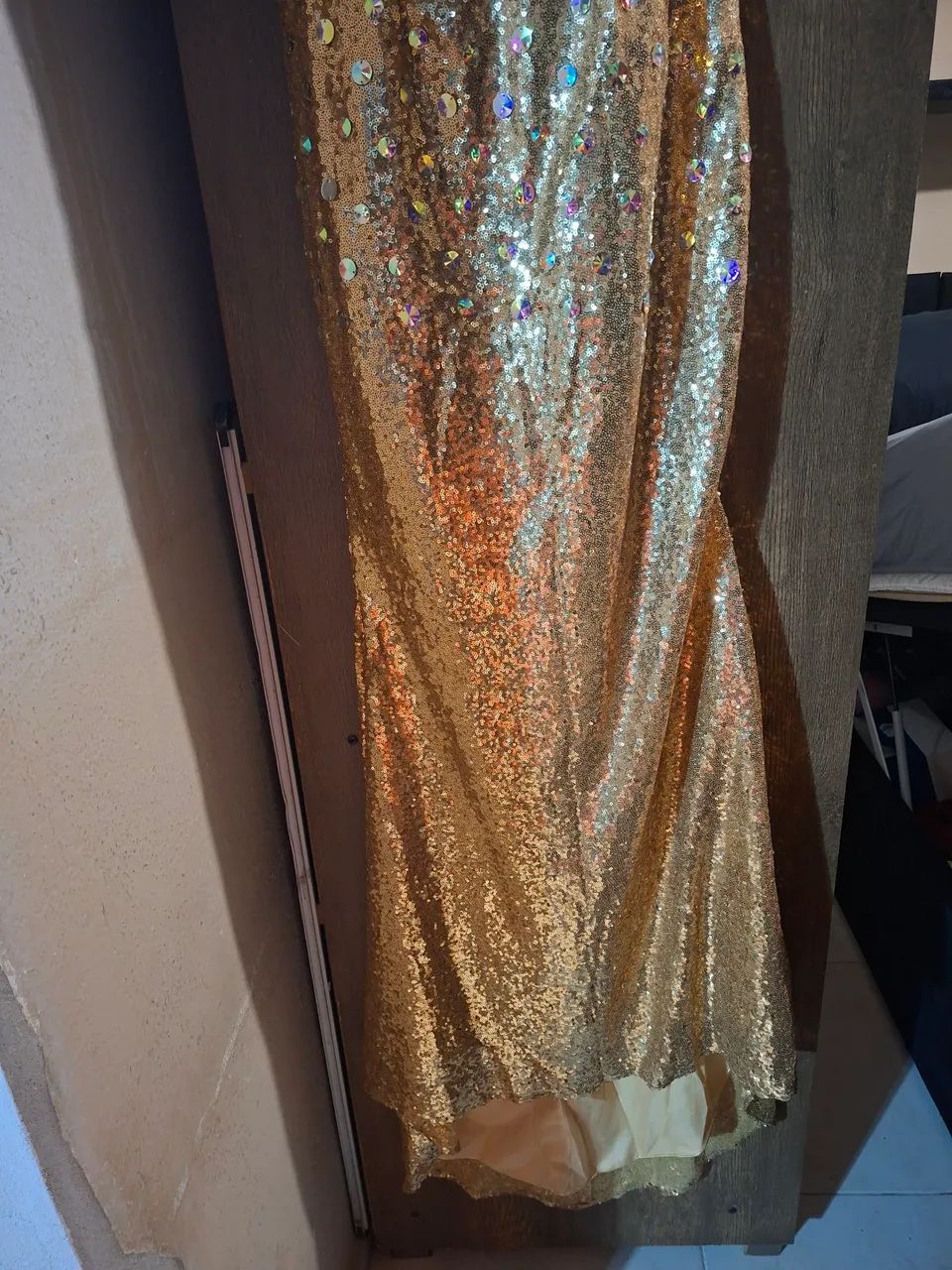 Vestido de festa dourado  - Foto 5