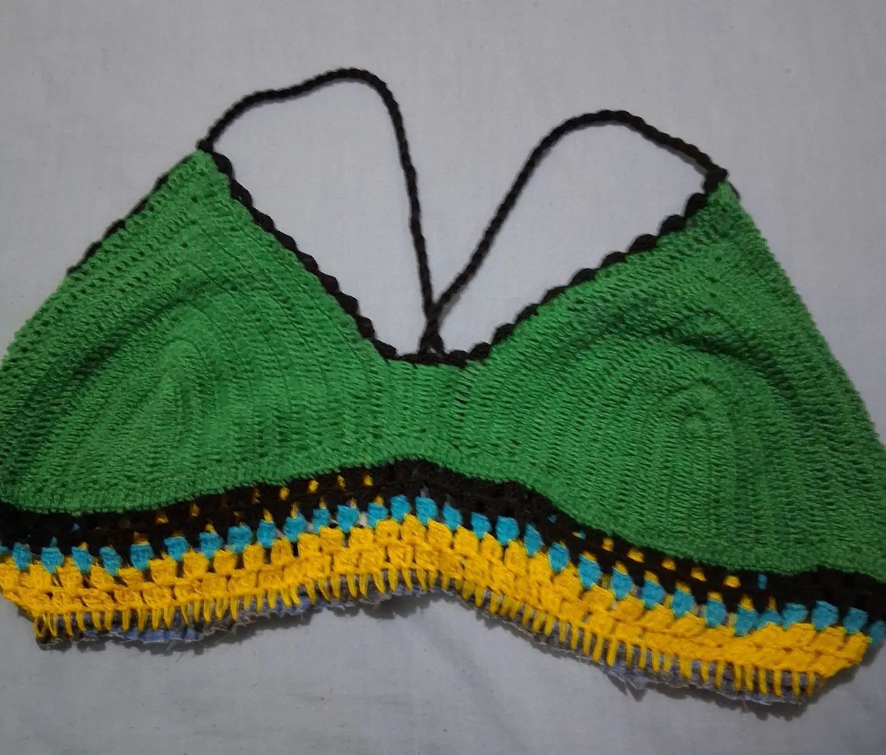 Top de crochê  - Foto 2