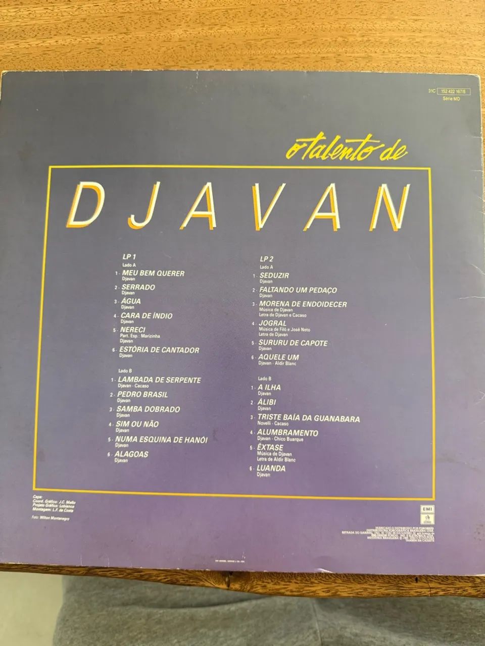 DJAVAN LP DUPLO 