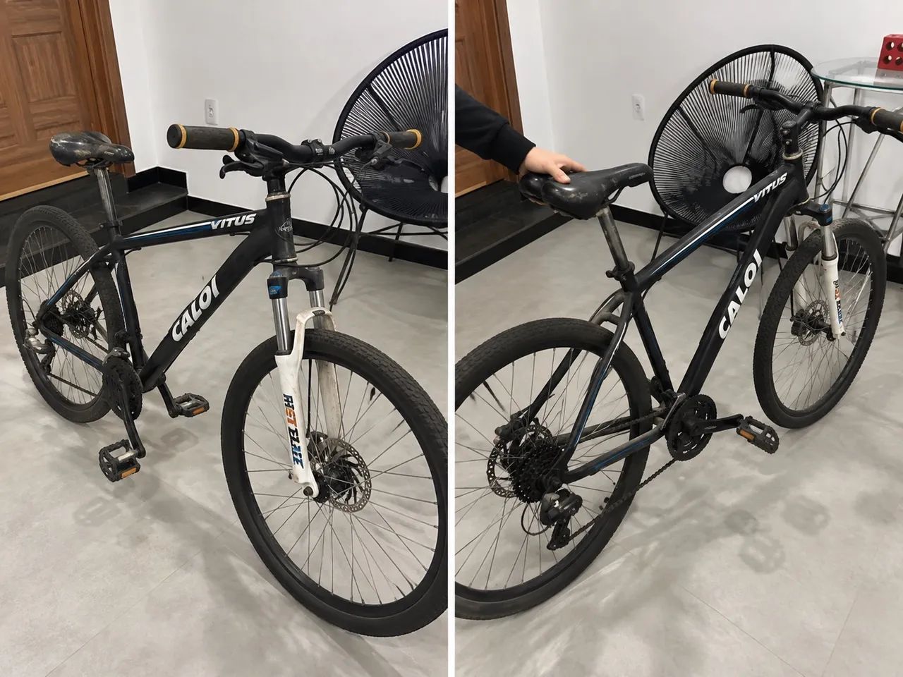 Bicicleta Caloi Vitus com Marchas e Freio a Disco - Foto 2