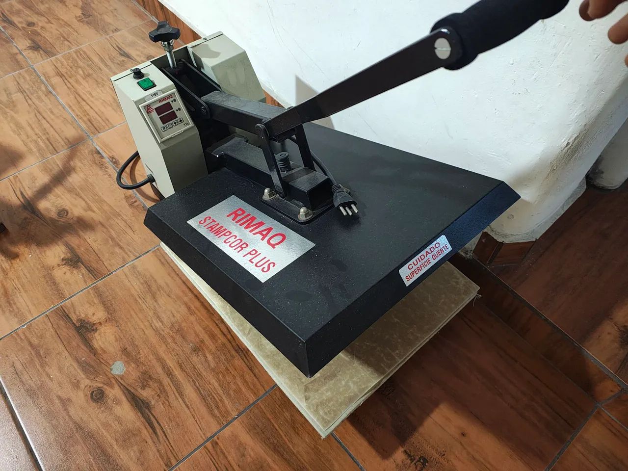 PRENSA PLANA TÉRMICA PARA ESTAMPAR - Foto 5