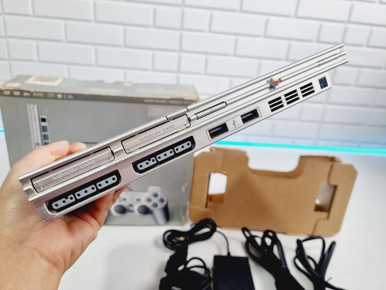 J105- PS2 SLIM PRATA - Foto 3