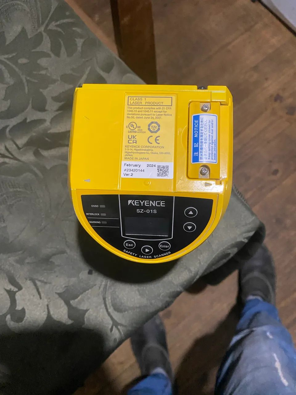 Scanner Laser de Segurança Keyence modelo SZ-01S - Foto 4