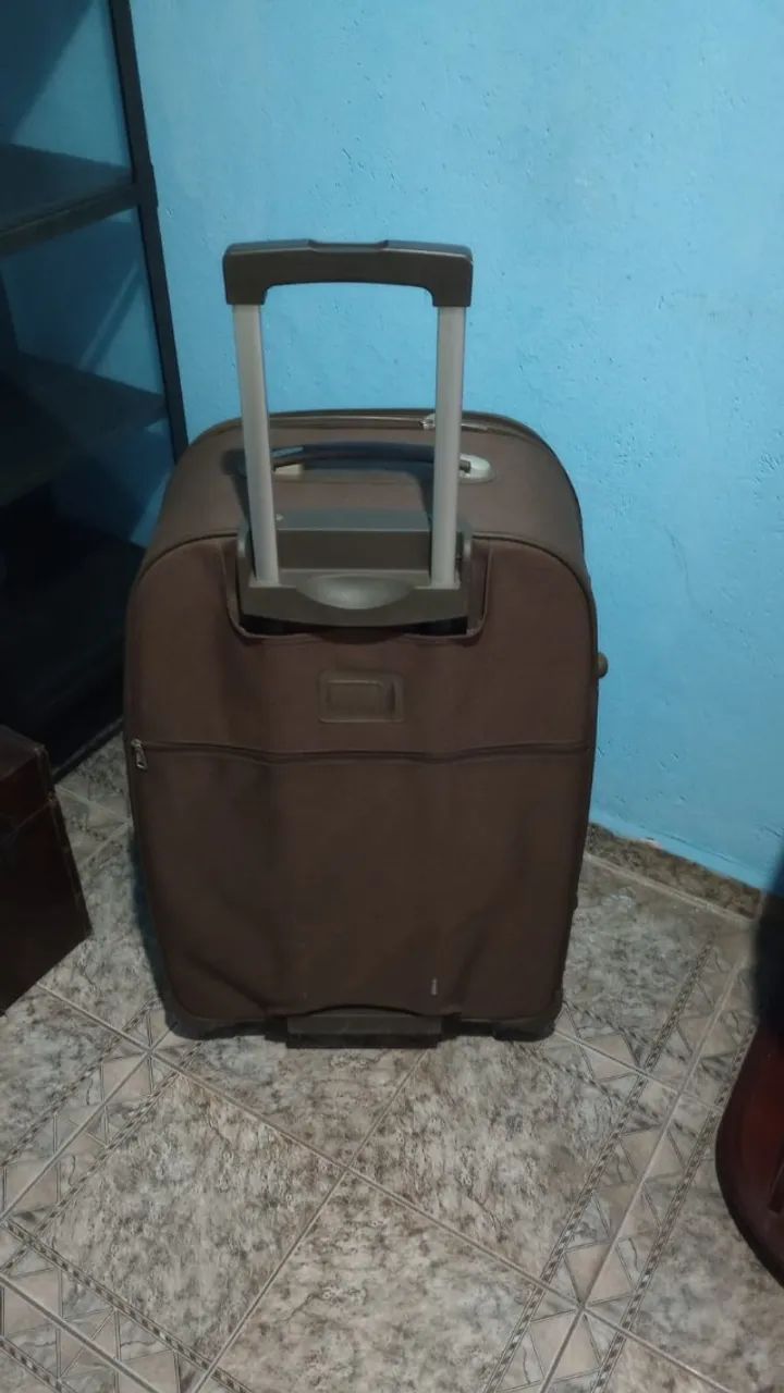 Mala de Viagem Republic Vix Marrom - Espaçosa e Prática - Foto 2