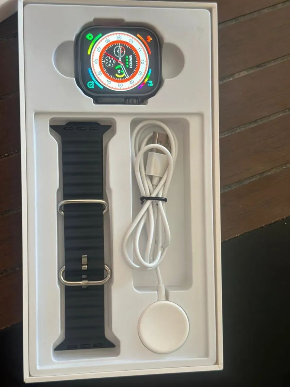 Smartwatch Ultra 9 Plus Ocean (com acessórios) - Foto 3