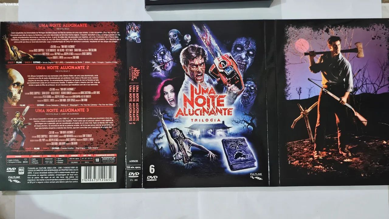 DVD Uma Noite Alucinante. Trilogia com 6 discos + Caneca - Foto 2